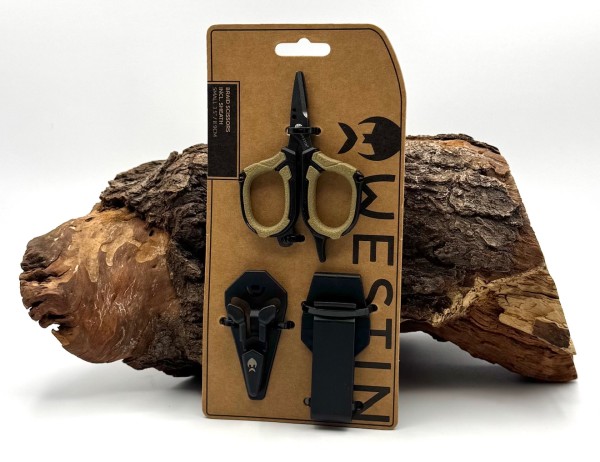 Westin Braid Scissors + Sheath 8,9cm Angelschere mit Scheide