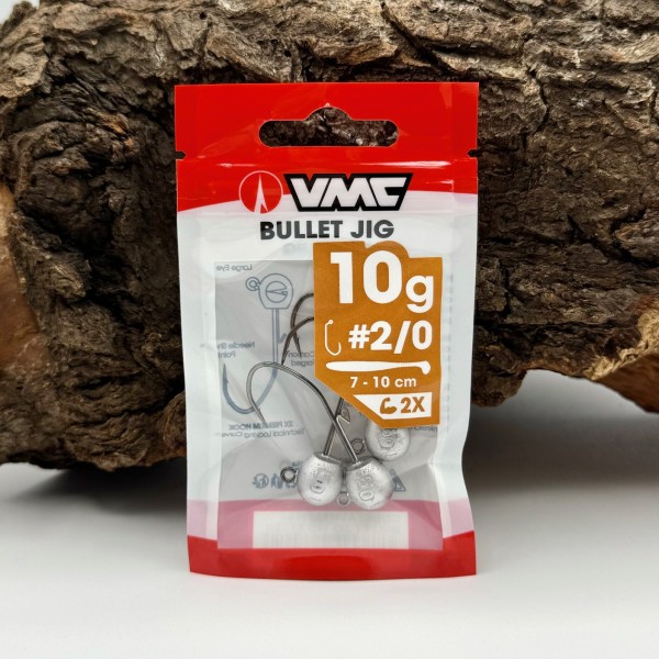 VMC Bullet Jig Haken #2/0 8g 10g 12g 14g 16g