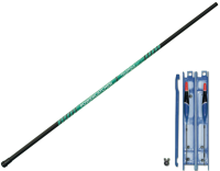 Spro Powercatcher Starter Kit Tele Pole 3m 4m 5m Grün Teleskop Stipprute