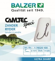 Balzer Camtec Zander Ryderhaken brüniert 80cm Größe 1 2 4 1/0 Balzer Camtec Zander Ryderhaken brüniert 80cm Größe 1 2 4 1/0