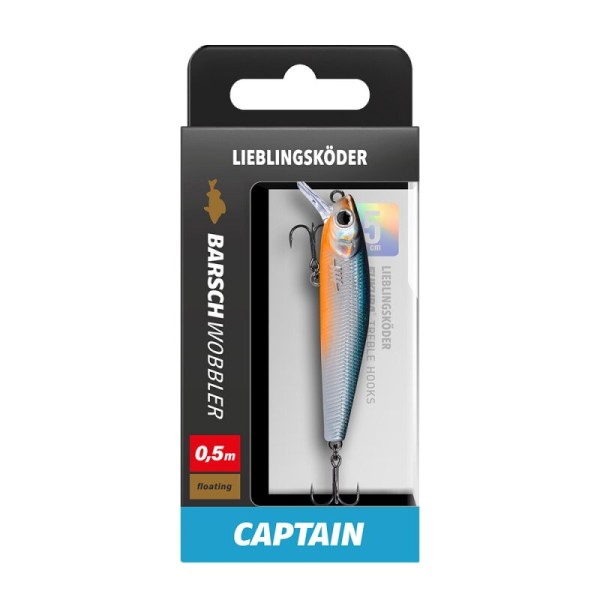 Lieblingsköder Barschwobbler 50mm 3,8g 0,5m Tauchtiefe Floating 16 Farben