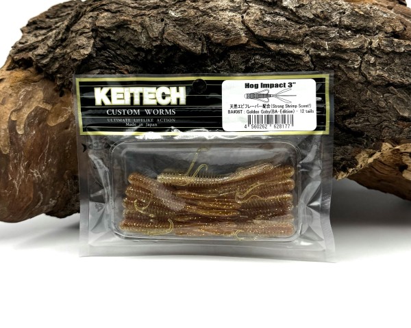 Keitech 3" Hog Impact ca. 7cm 1,4g 17 Farben BA-Edition SALE