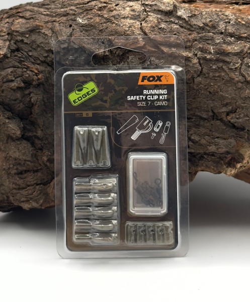 Fox Edges Camo Running Safety Clip Kit