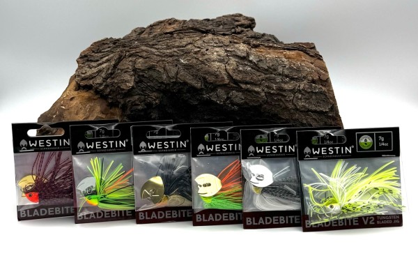Westin Bladebite V2 Tungsten Bladed Jig 7g 6 Farben Bleifrei