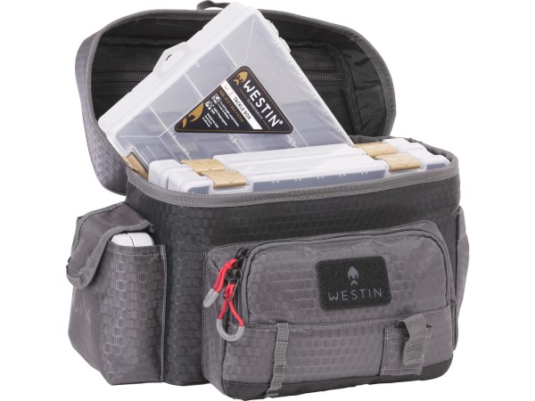 Westin W4 Waist Pack Titanium Black Large inkl. 4 Boxen