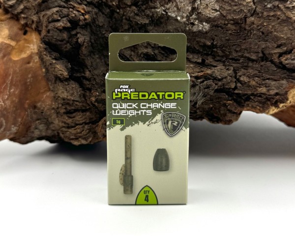 Fox Rage Predator Camo Quick Change Weights 5g-35g Schnellwechselgewichte