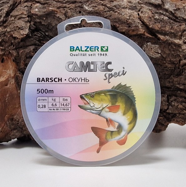 Balzer Camtec SpeciLine Barsch 500m Kupferbraun 0,22mm 0,25mm 0,28mm