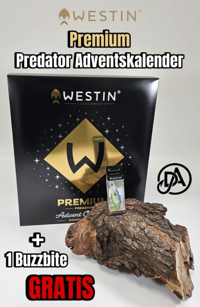 Westin 2024 Premium Predator Advent Calendar + 1 Buzzbite gratis Adventskalender