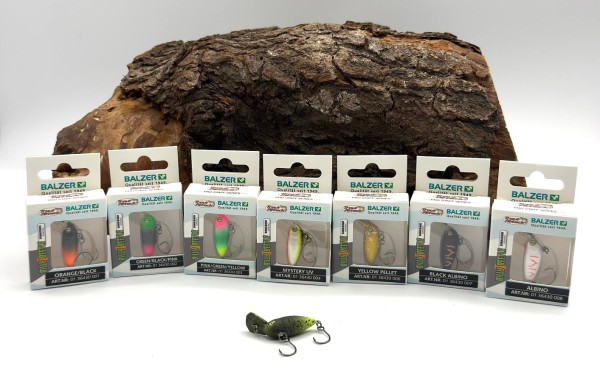 Balzer Trout Attack Billy Beetle 3cm 2,3g Sinkend Forellen Wobbler