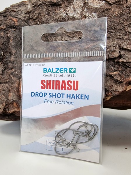 Balzer Shirasu DropShot Haken Free Rotation Gr. 1 2 4