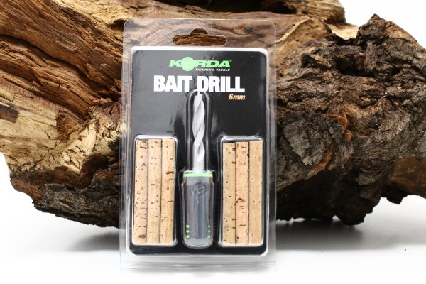 Korda Bait Drill 6mm 8mm inkl. Kork Sticks