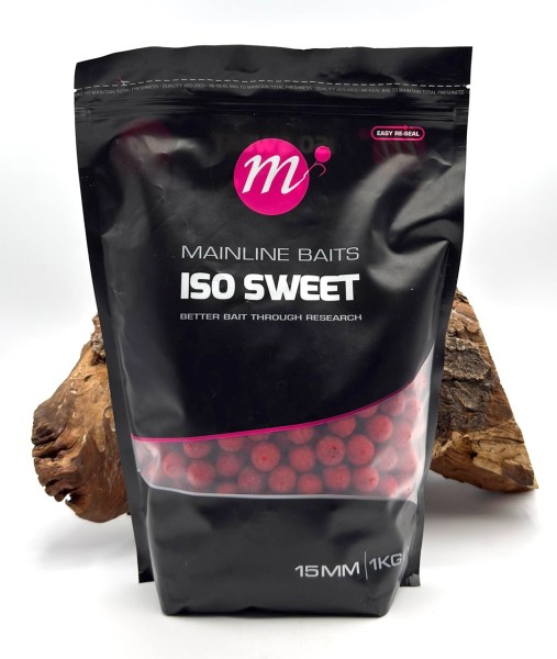 Mainline ISO Sweet Boilies 1kg – 10mm 15mm 20mm