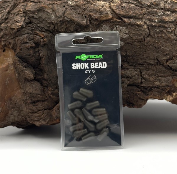 Korda Shok Bead Perle 15 Stück Rubber Bead Pufferperle