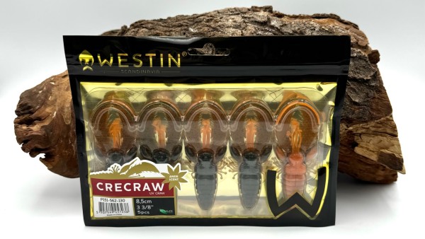 Westin CreCraw Creature Bait 8,5cm 7g 5 Stück 9 Farben