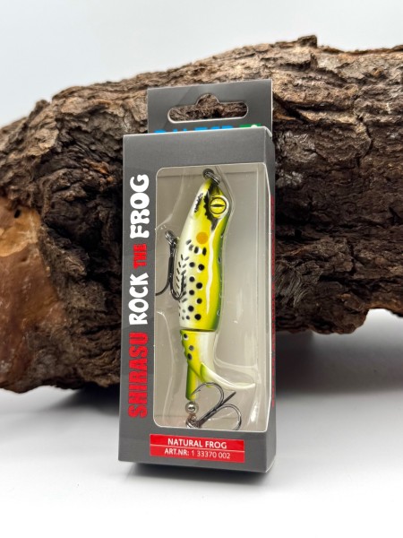 Balzer Shirasu Rock the Frog 8cm 12g 4 Farben Hybrid Wobbler