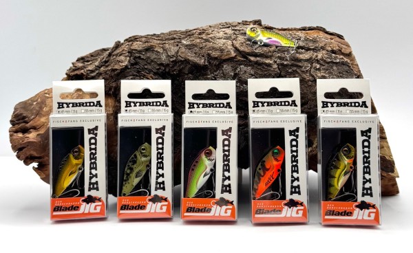 Hybrida Barschbaron BladeJig 45 11g Vibrationsköder 45mm BKK Haken