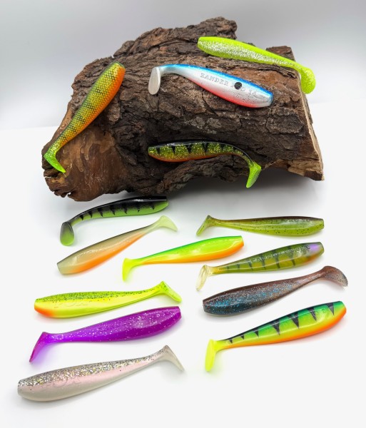 Fox Rage Zander Pro Shad´s Ultra UV 14cm 18 Farben