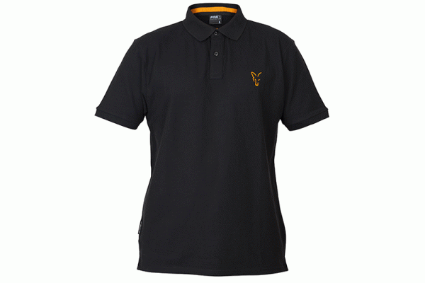 Fox Collection Orange & Black Polo Shirt S, M., L, XL, XXL, XXXL