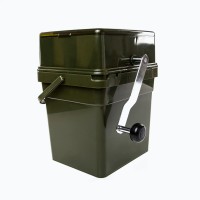RidgeMonkey Advanced Boilie Crusher Full Kit inkl. 17 Liter Eimer schwarz