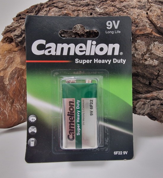 Camelion 9V Block Batterie Super Heavy Duty