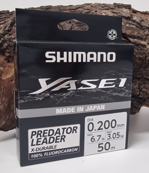 Shimano Yasei Predator Leader X-Durable Fluorocarbon 0,18 - 0,40 50m 0,90 + 1,00mm 10m