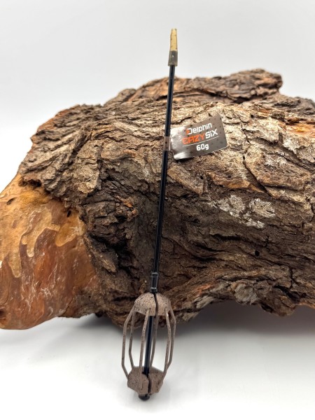 Delphin EazySIX Blei Futterkorb mit Röhrchen 20g 30g 40g 50g 60g 80g