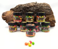 Delphin D Snax Wafter Fluo Mix 10x7mm 20g 8 Sorten Hookbaits