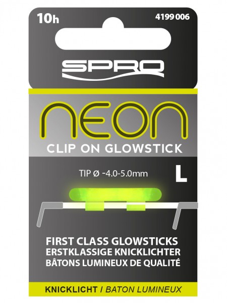 Spro Neon Clip On Glow Stick Green S M L Grün