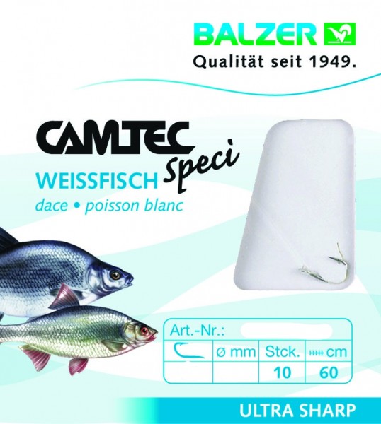 Balzer Camtec Speci Weissfisch Silber 60cm Gr. 10 12 14 16 18 20