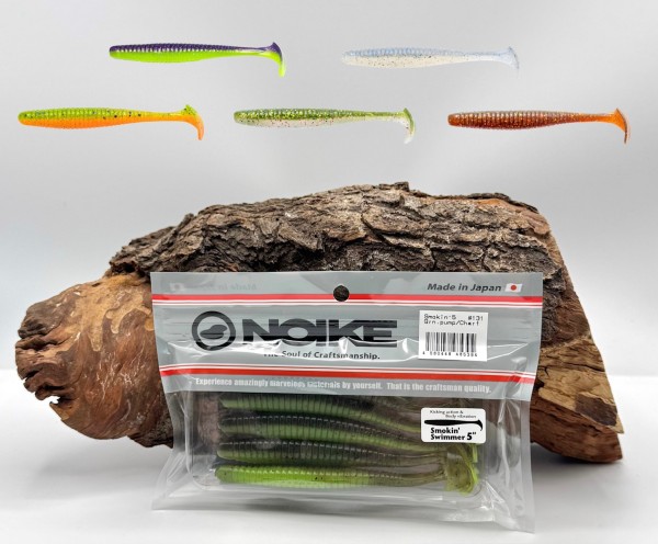 Noike Smokin´Swimmer 5" 12,7cm 5 Stück 9 Farben SALE