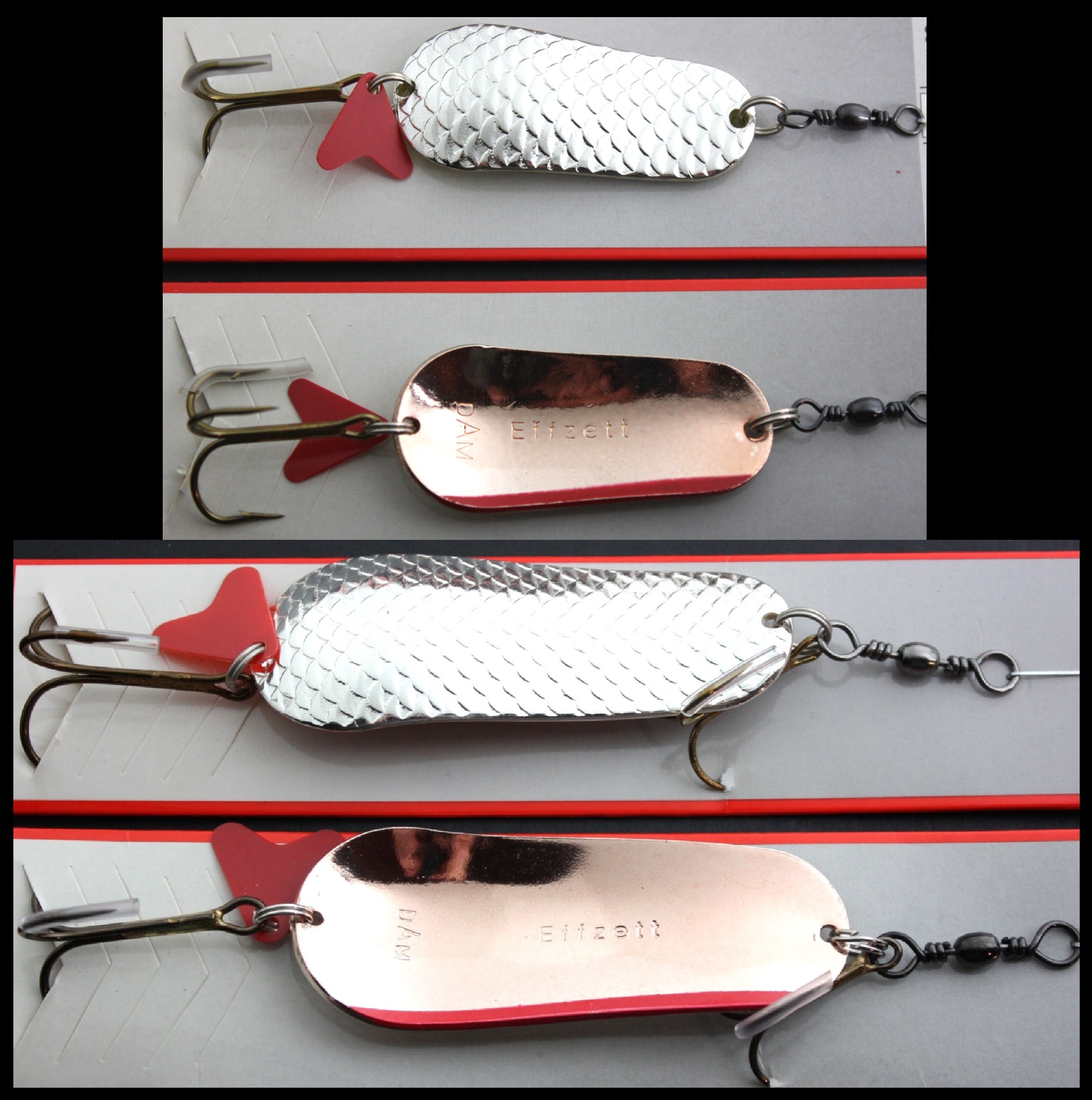 DAM Blinker FZ-SI/GO 45g - Original Effzett Spinnköder