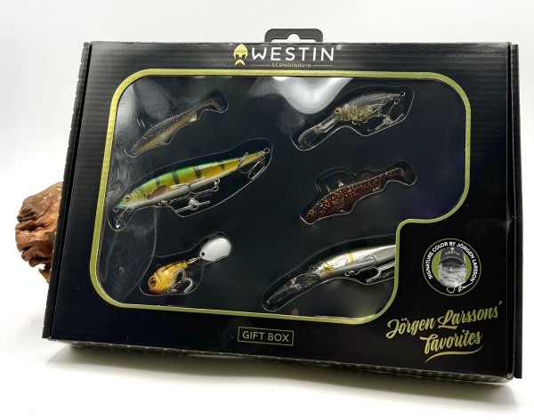 Westin Gift Box Jörgen Larssons Favorites 6 Köder Geschenkbox Sonderfarben