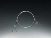 Balzer Shirasu Fluorocarbon Vorfach mit No-Knot Verbinder und Snap 2 Größen