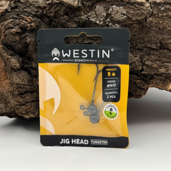 Westin Jig Head Tungsten Black Nickel #4/0 3,5g 5g 7g 10,5g 12g
