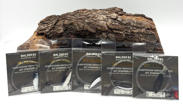 Balzer Valhall Kunstköder Fertigvorfach mit Spinnerblatt Rainer Korn