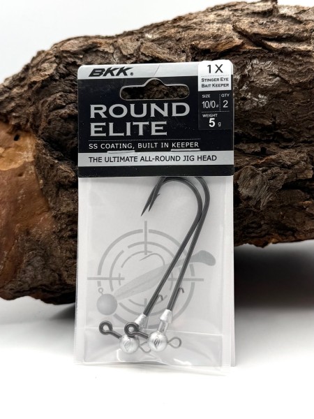 BKK Round Elite Stinger Eye Bait Keeper Gr. 8/0 10/0 12/0 - 5g 10g 15g 20g