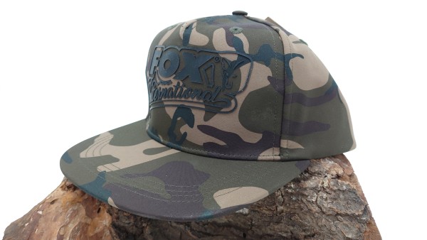 Fox Flat-Peak Camo Snapback Hat