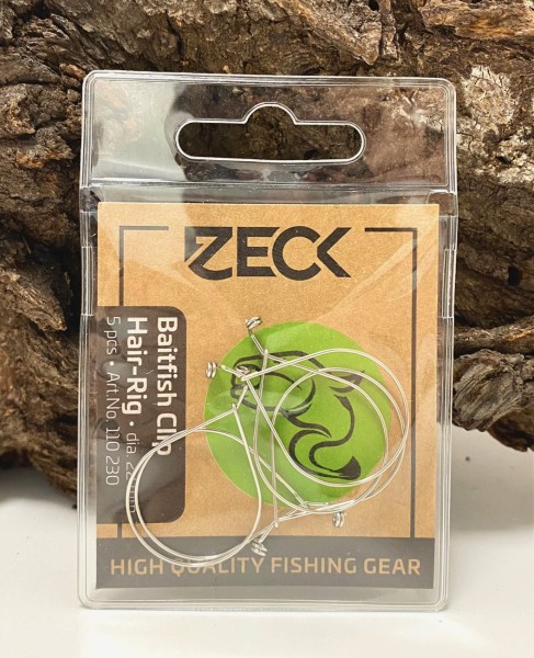 Zeck Baitfish Clip Hair Rig 5 Stück Ø 22mm
