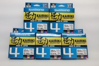 Shimano Kairiki 4 300m 0,06mm-0,315mm Multicolor Shimano Kairiki 4 300m 0,06mm-0,315mm Multicolor