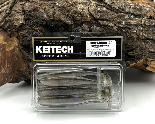 Keitech 4" Easy Shiner Electric Shad 10cm