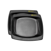 RidgeMonkey DLX Large Plate 2 Teller Outdoor Geschirr BPA-frei