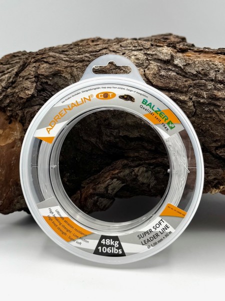 Balzer Adrenalin CAT Waller Vorfachschnur Mono 50m Spule