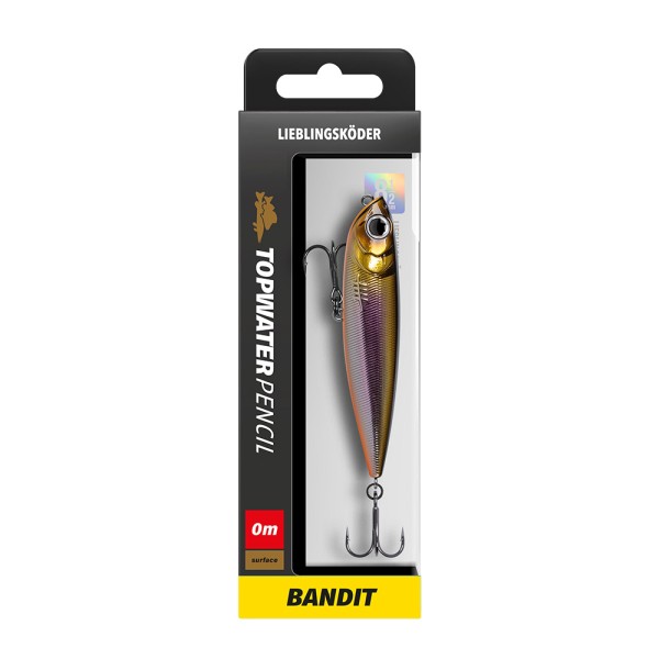 Lieblingsköder Topwater Pencil 8,5cm 16 Farben