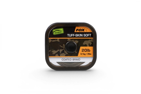 Fox Edges Tuff-Skin & Soft Vorfachmaterial 9,1kg 11,3kg 15,8kg 20m