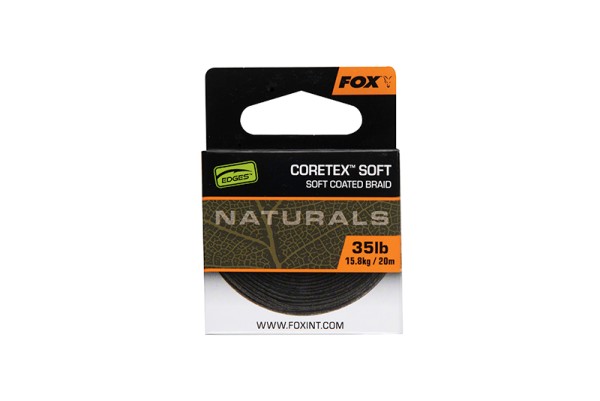 Fox EDGES Naturals Coretex Soft 35lb 15,8kg 20m