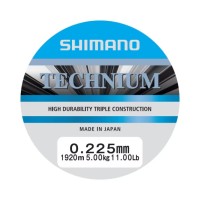 Shimano Technium A Mono 0,225mm 5,00kg 11,00lb 1920m Grey