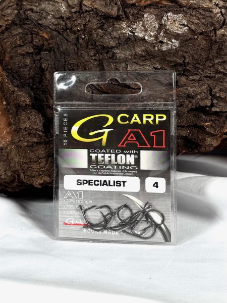 Gamakatsu G-Carp A1 Specialist Hook 4 6 Teflon Coating 10 Stück SALE