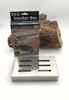Westline Smoker Box Edelstahl Räucherbox 21×13×3,4cm
