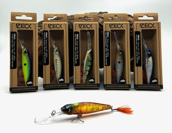 Zeck Hitch 7,5cm Twitchbait 10,6g 2,0m SP 6 Farben BA Edition