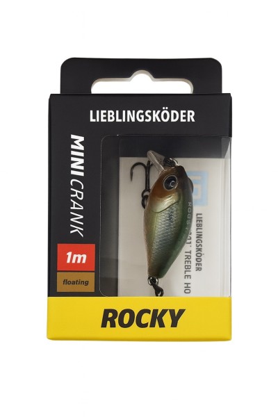 Lieblingsköder Mini Crank Wobbler 35mm 3,6g Floating 16 Farben